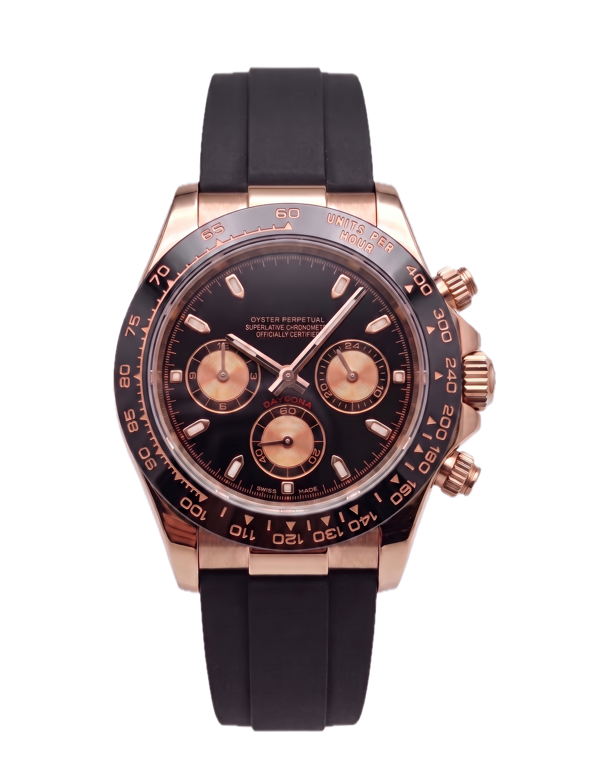 Seitona Rose Gold Oysterflex