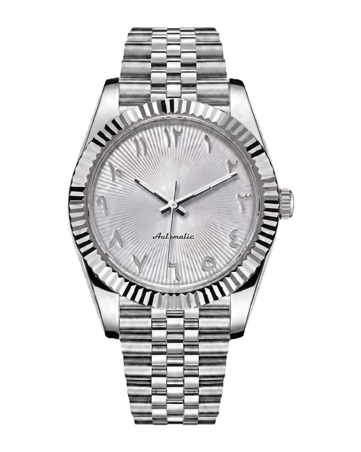 Seikojust Blanc Guilloché Arabe