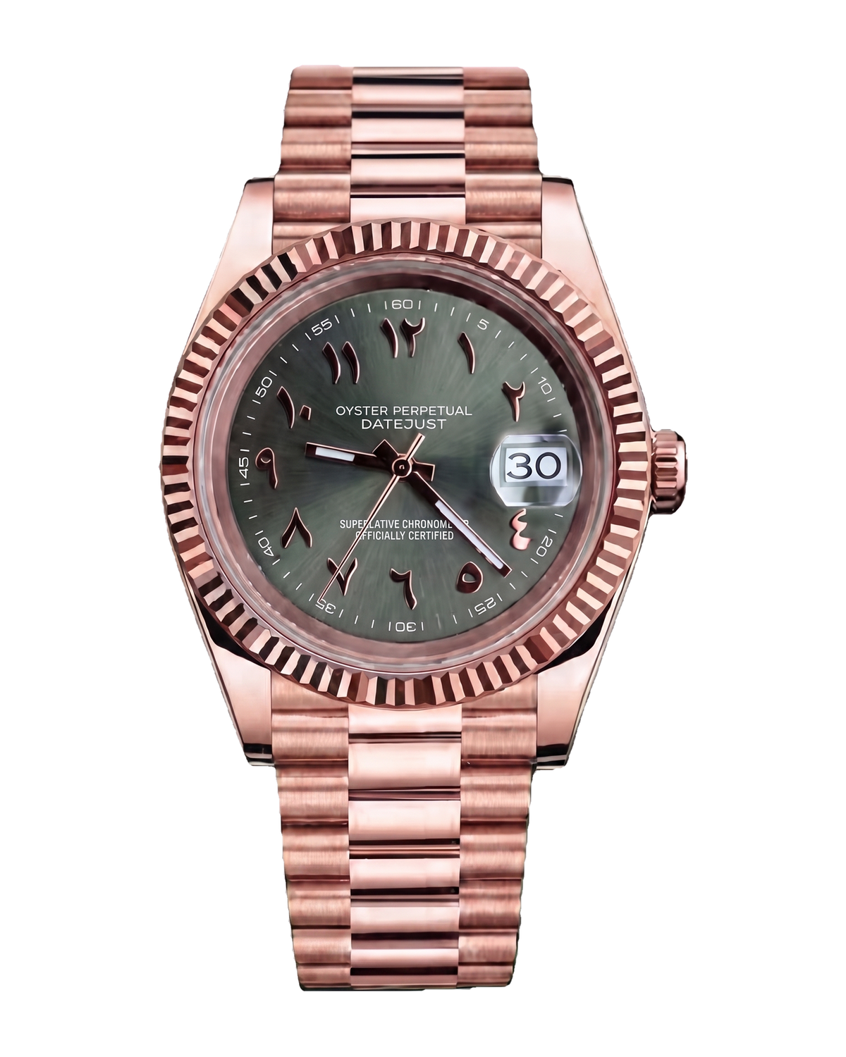 Seikojust Vert Olive Or Rose Arabe